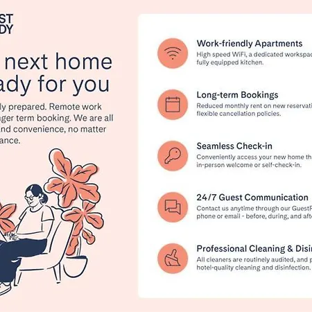 公寓 Guestready - Tastefully Decorated For 2 *